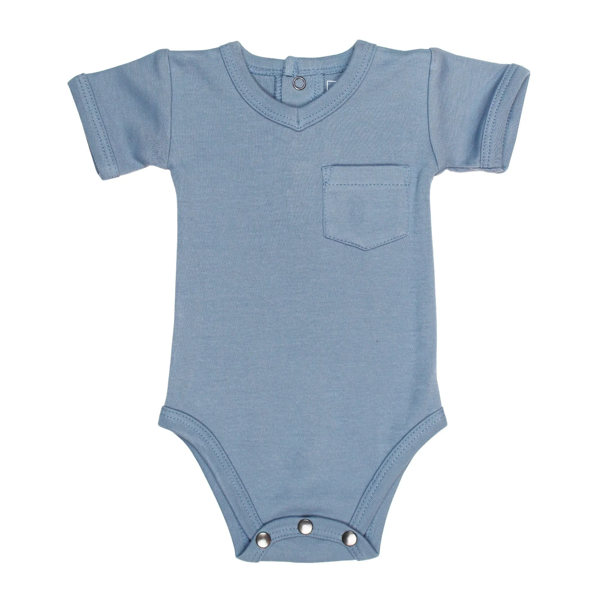 Organic V-Neck Bodysuit