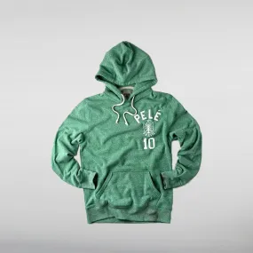 Pelé Brasil 10 Green Hoodie