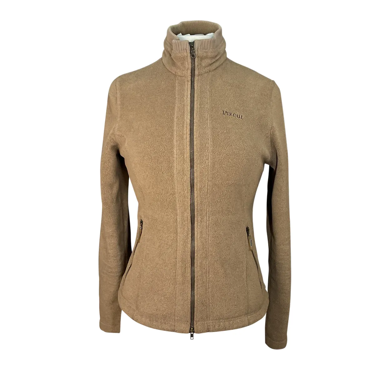 Pikeur Fleece Jacket in Beige - Women's Small