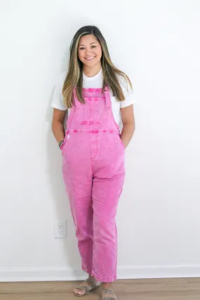 Pink Overall Jumpsuit