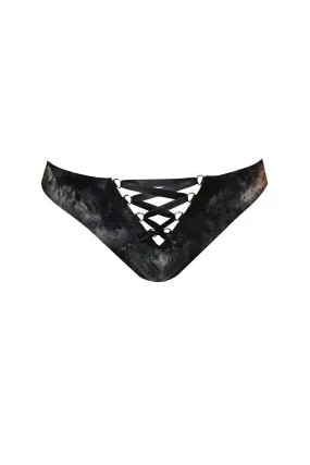 Pontia Cut Out Latex Knicker