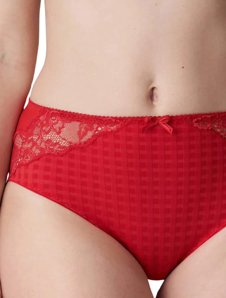 PrimaDonna Madison Full Briefs, Scarlet | Red Primadonna Briefs | Red Prima Donna Briefs