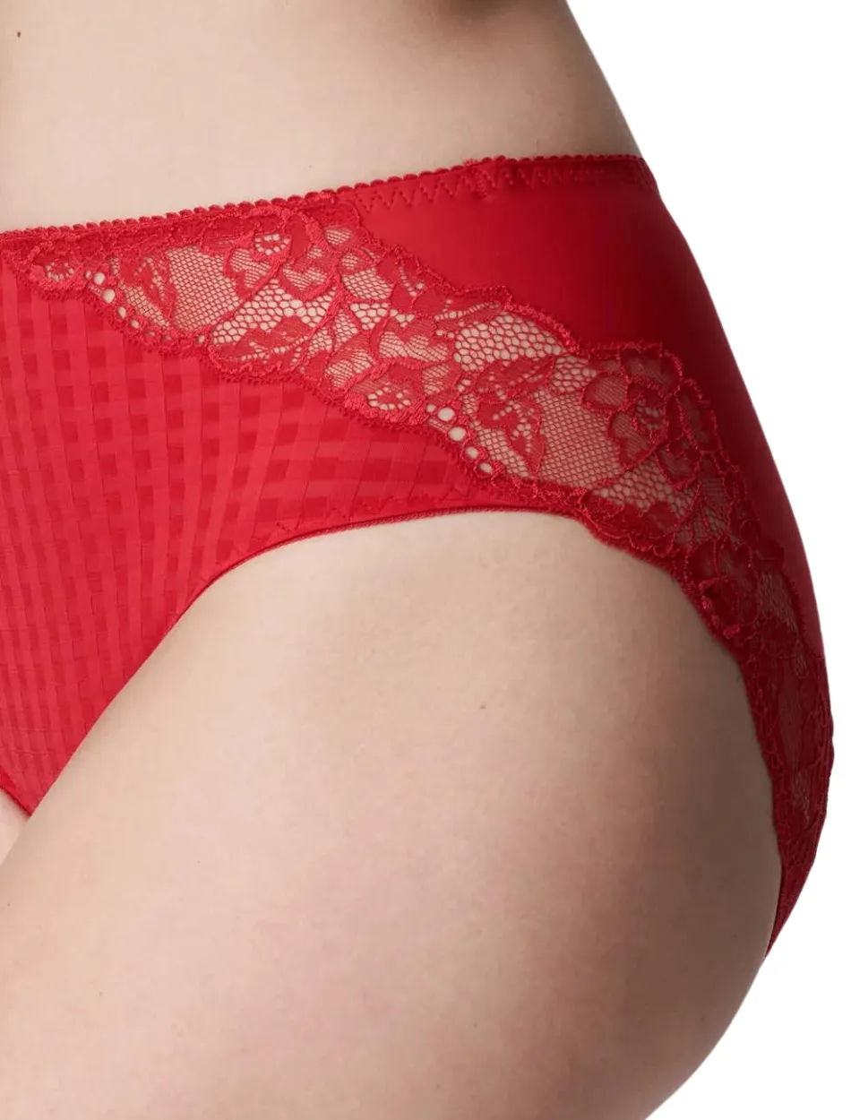 PrimaDonna Madison Full Briefs, Scarlet | Red Primadonna Briefs | Red Prima Donna Briefs