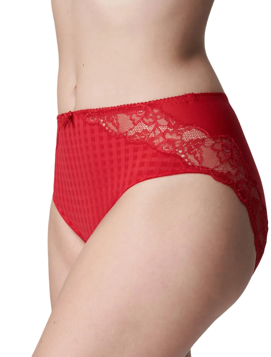 PrimaDonna Madison Full Briefs, Scarlet | Red Primadonna Briefs | Red Prima Donna Briefs