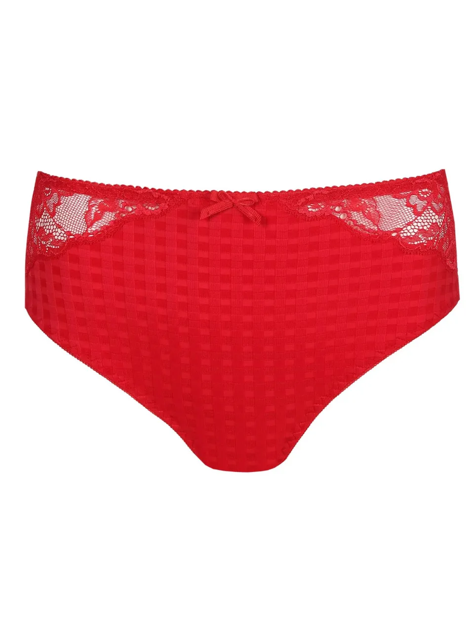 PrimaDonna Madison Full Briefs, Scarlet | Red Primadonna Briefs | Red Prima Donna Briefs