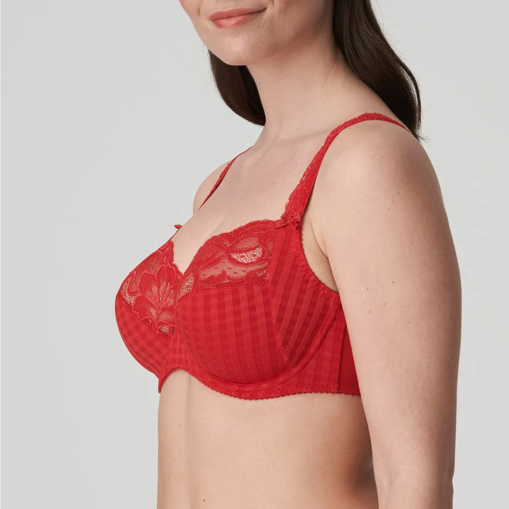 PrimaDonna Madison Full Cup Wire Bra, Scarlet | Red PrimaDonna Bra | Red PrimaDonna Madison Bras