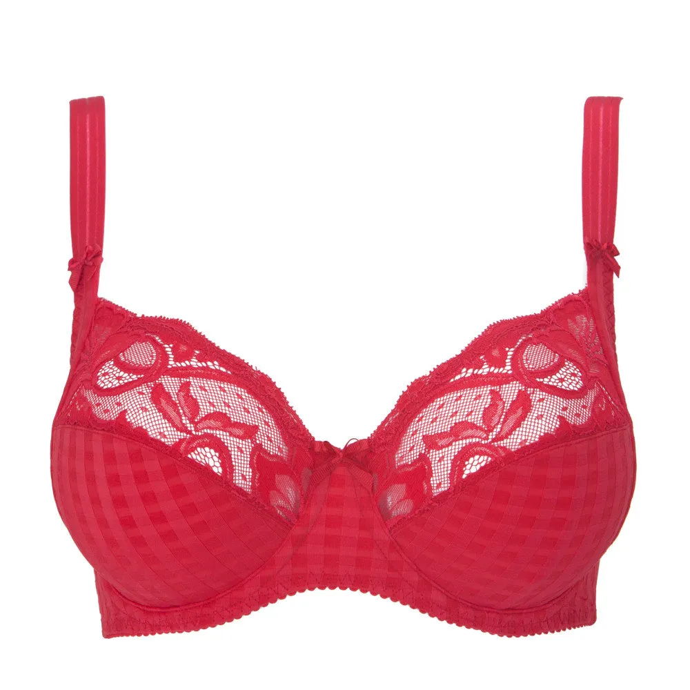 PrimaDonna Madison Full Cup Wire Bra, Scarlet | Red PrimaDonna Bra | Red PrimaDonna Madison Bras