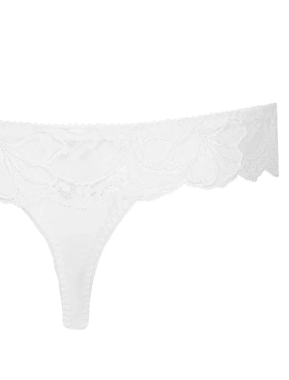 PrimaDonna Madison Thong, White | White Thong Panty | White PrimaDonna Panties