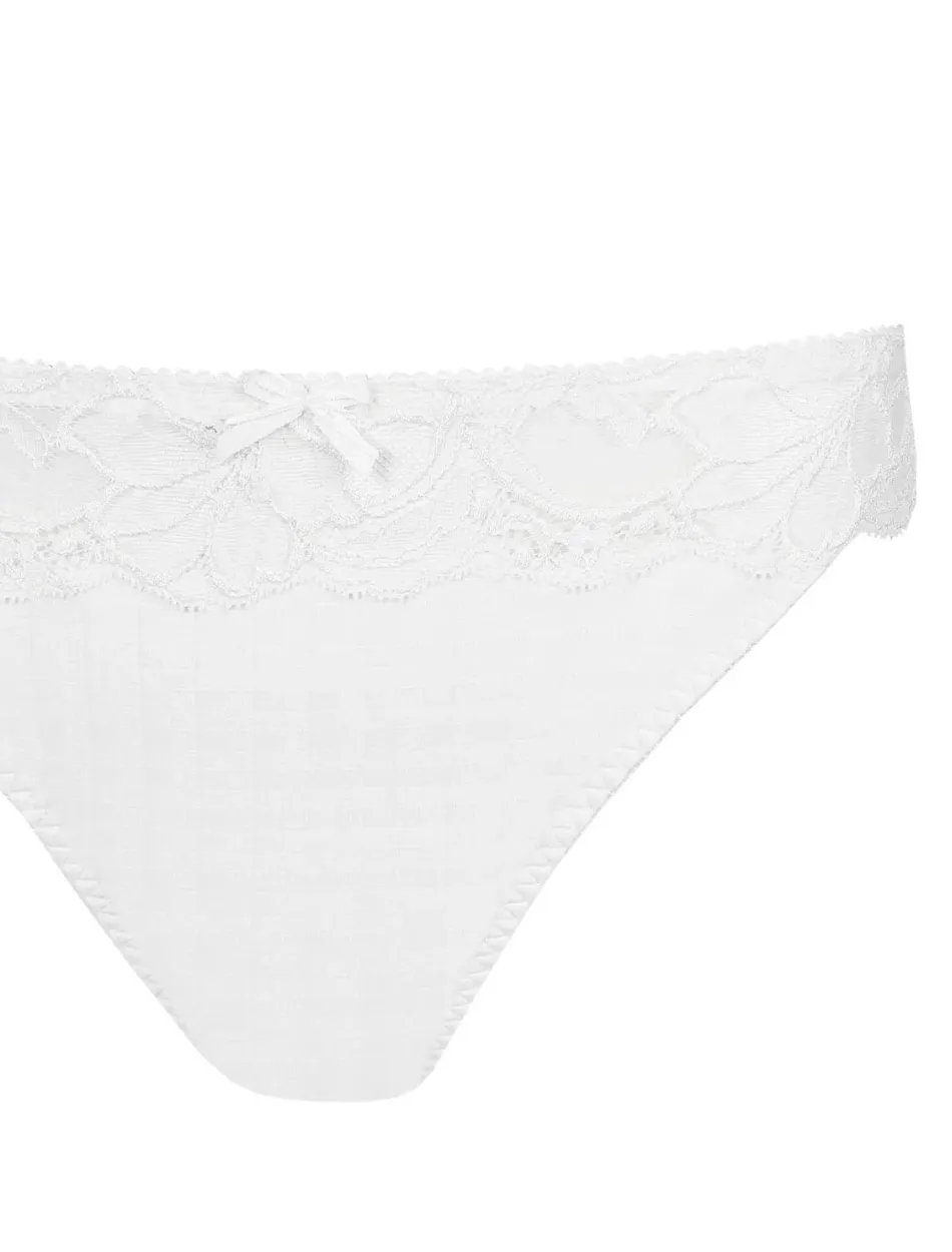 PrimaDonna Madison Thong, White | White Thong Panty | White PrimaDonna Panties