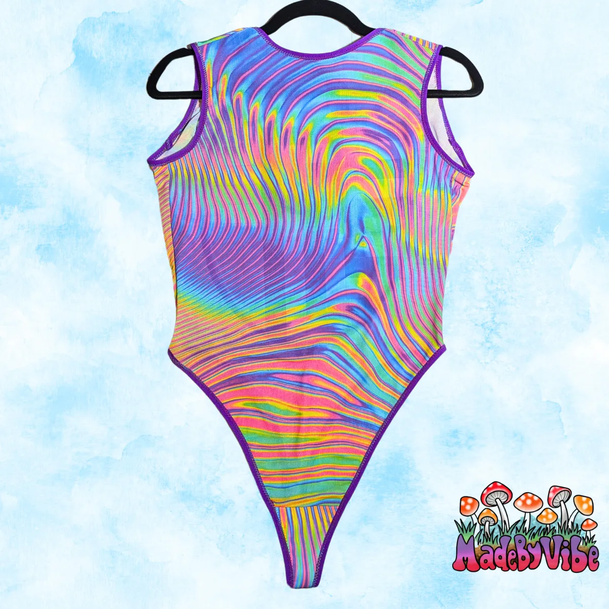 Prismatic Mesh Bodysuit - Made to Order