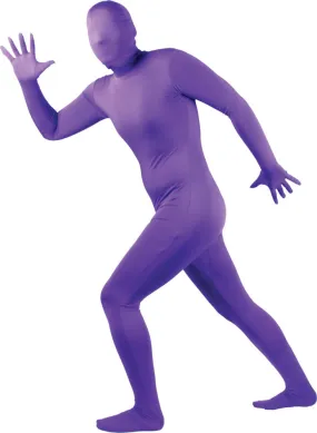 Purple Halloween Bodysuit Skinz Skin Suit Costume