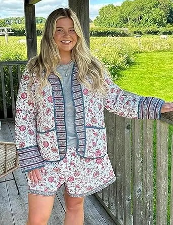 Quilted South East Floral Jacket