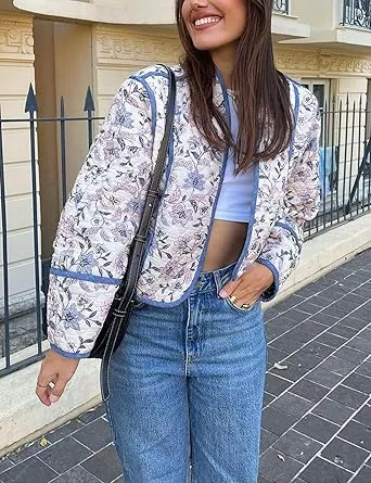 Quilted South East Floral Jacket