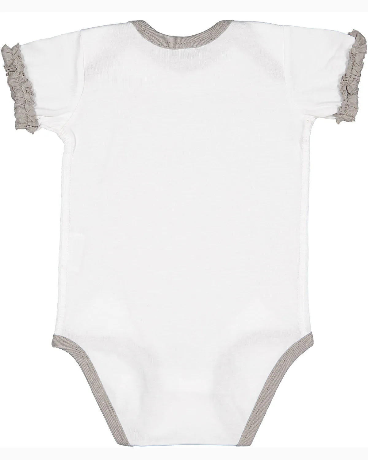 Rabbit Skins 4429 Infant Ruffle Bodysuit