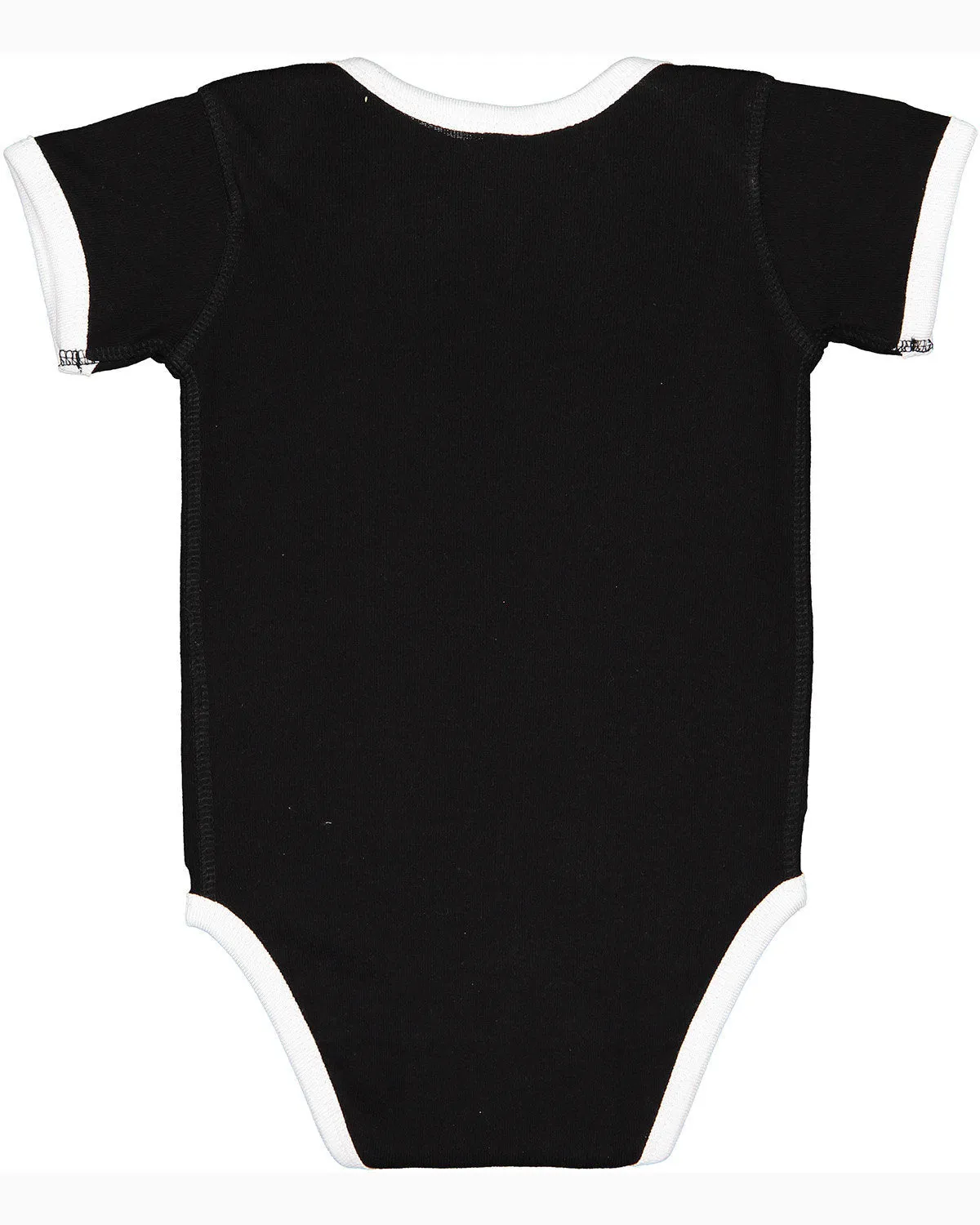 Rabbit Skins RS4407 Infant Baby Rib Bow Tie Bodysuit