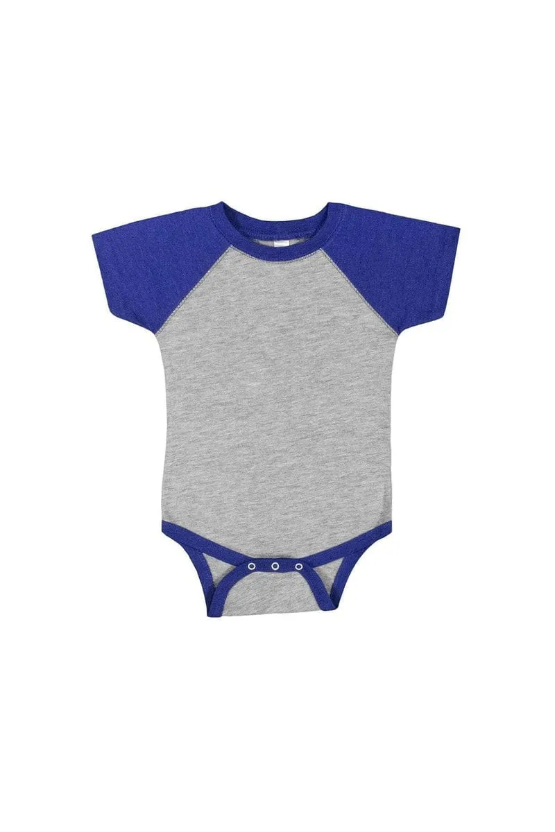 Rabbit Skins RS4430: Infant Baseball Fine Jersey Bodysuit