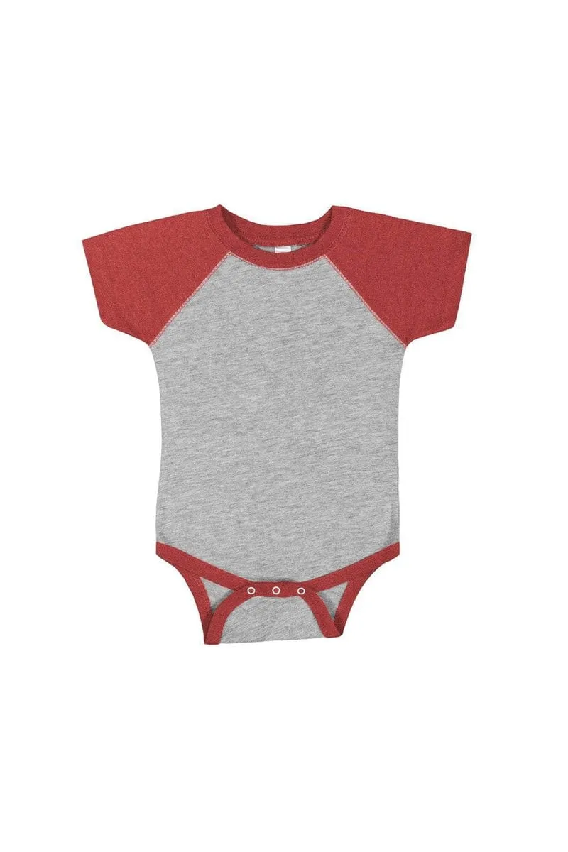 Rabbit Skins RS4430: Infant Baseball Fine Jersey Bodysuit