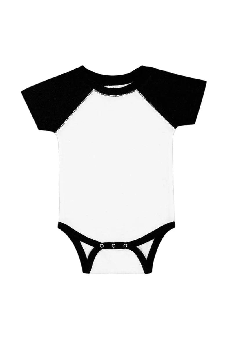 Rabbit Skins RS4430: Infant Baseball Fine Jersey Bodysuit