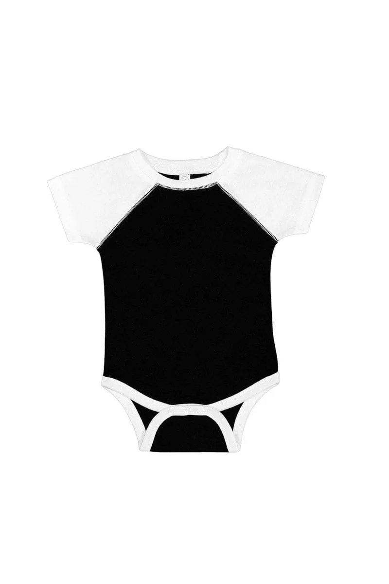 Rabbit Skins RS4430: Infant Baseball Fine Jersey Bodysuit