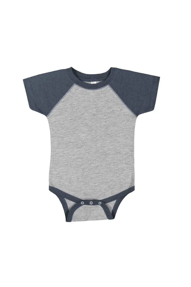 Rabbit Skins RS4430: Infant Baseball Fine Jersey Bodysuit