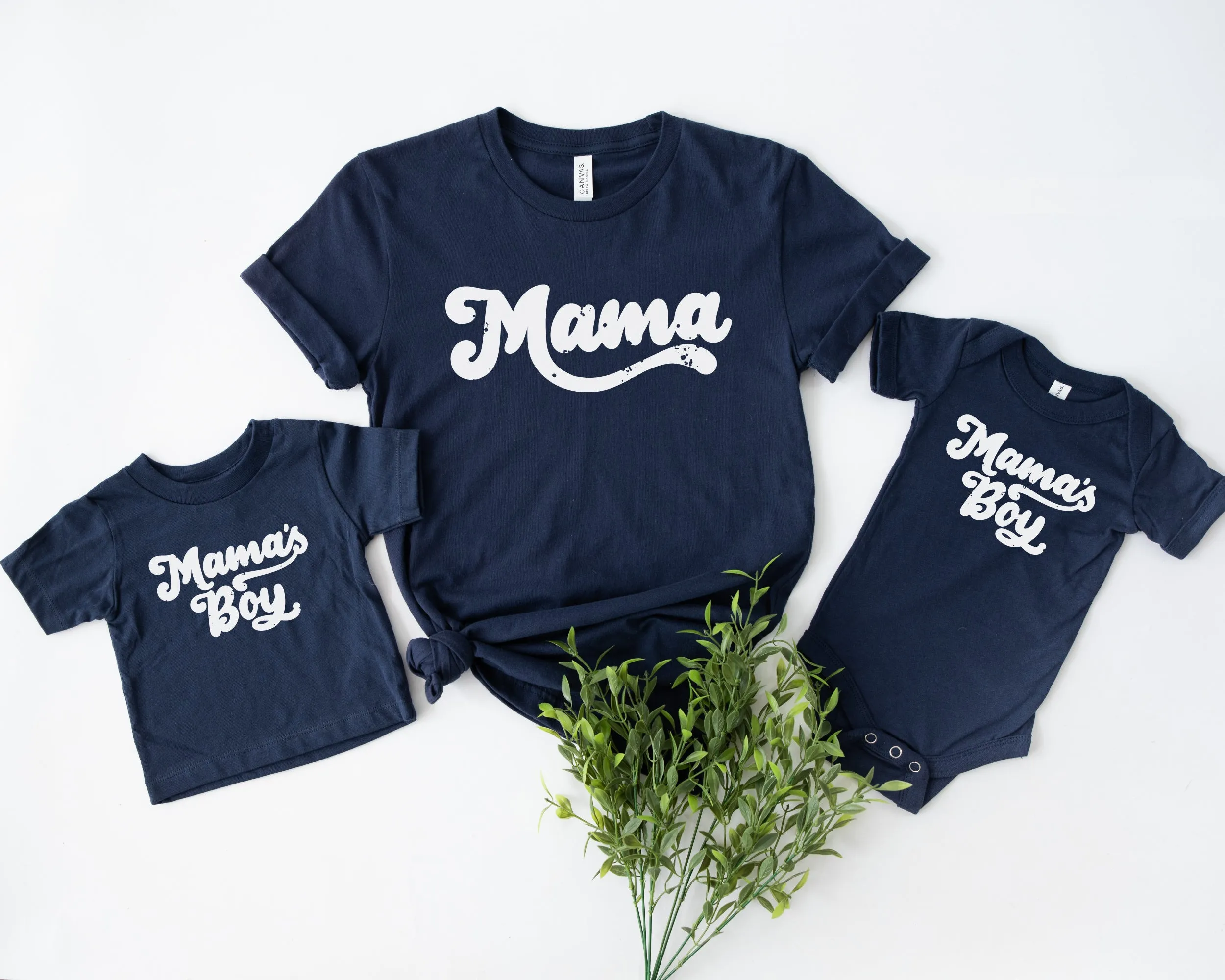 Retro Mama's Boy | Navy Bodysuit