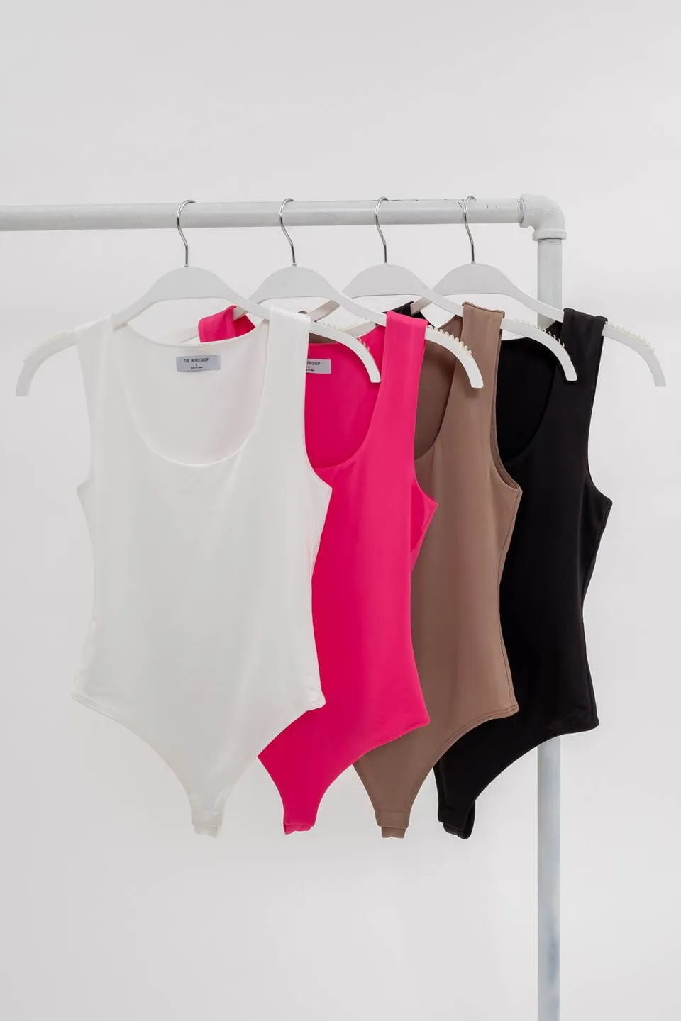 REVERSIBLE KNIT TANK BODYSUIT