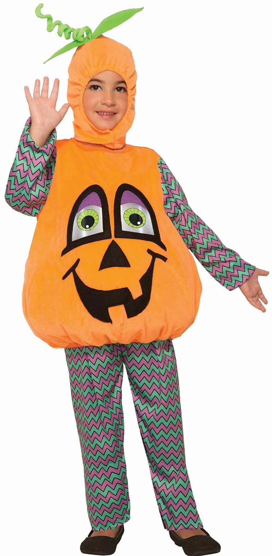 Rubie's Toddler's Pumpkin Wiggle Eyes Costume