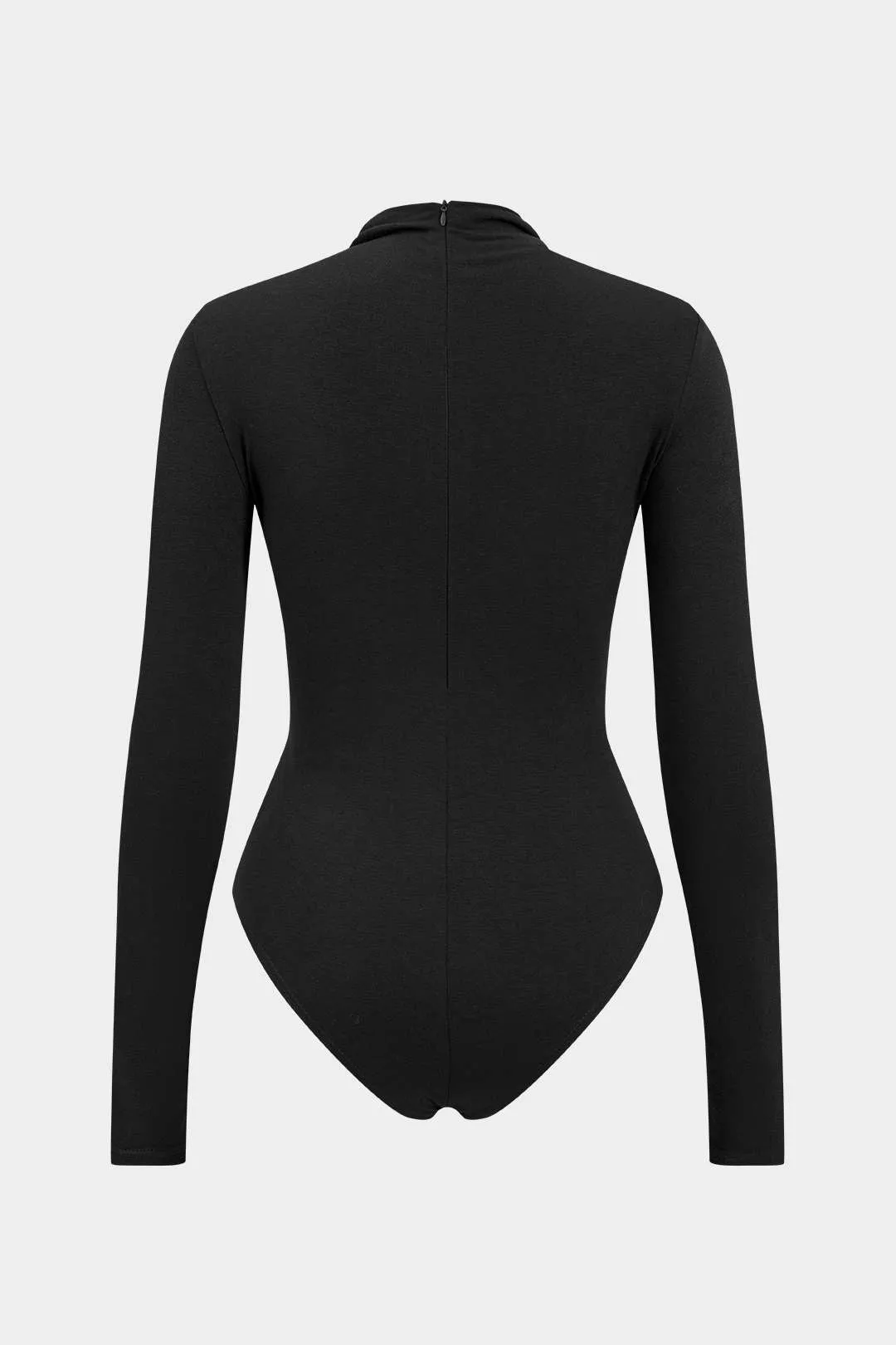 Ruched Long Sleeve Bodysuit