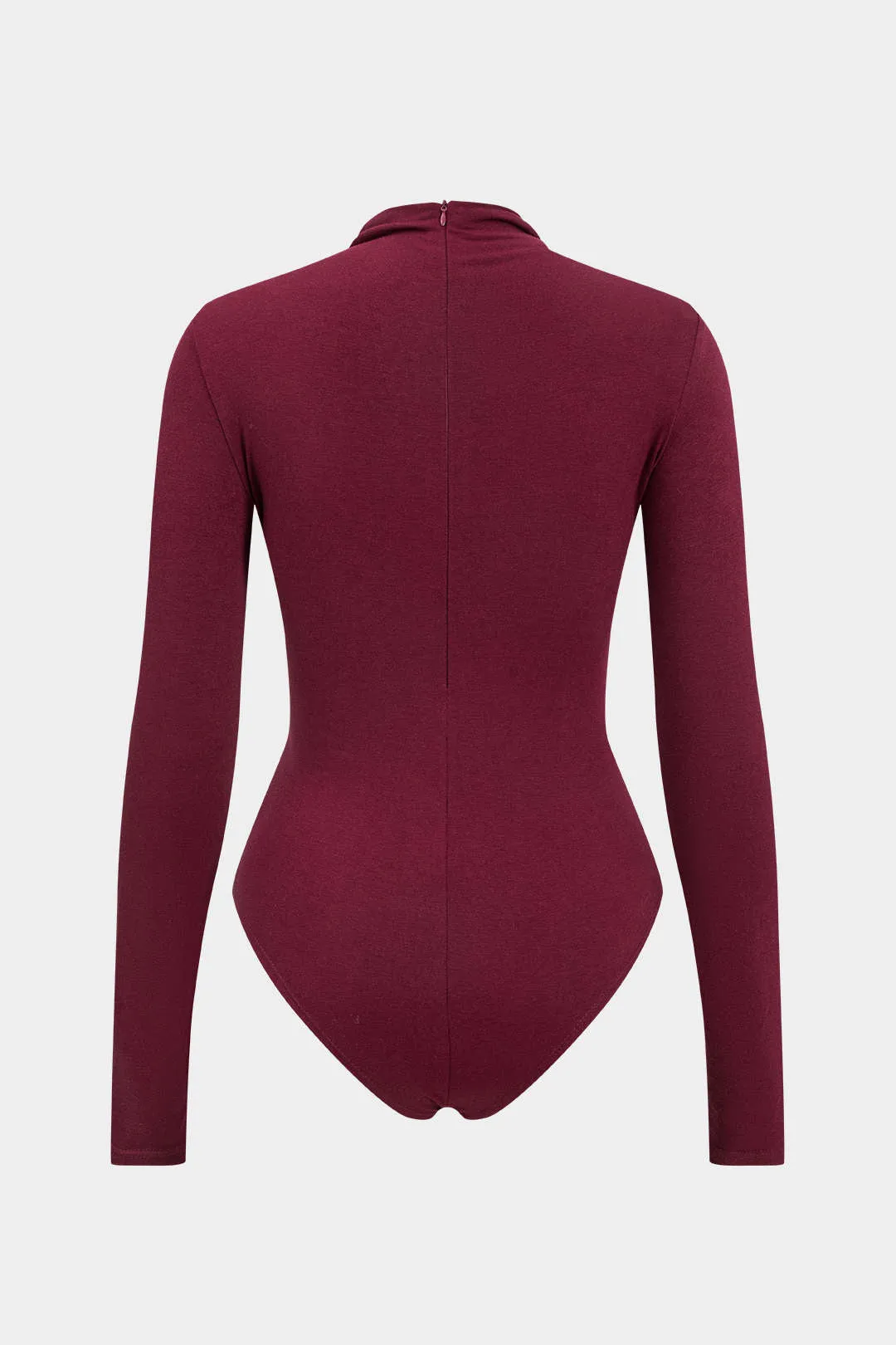 Ruched Long Sleeve Bodysuit