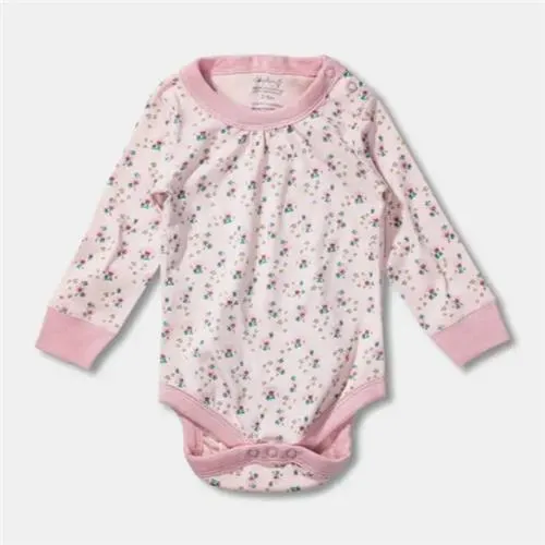 Sapling Child Long Sleeve Bodysuit (Honeysuckle)