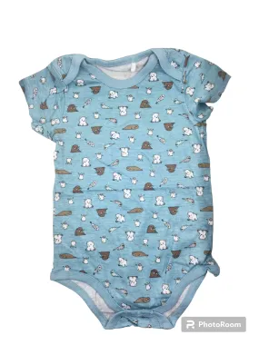 Seal   Walrus   Penguin   Polar Bear Short Sleeve Romper