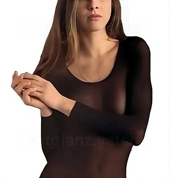 See Through Shirt - Nylon Pantyhose Fabric