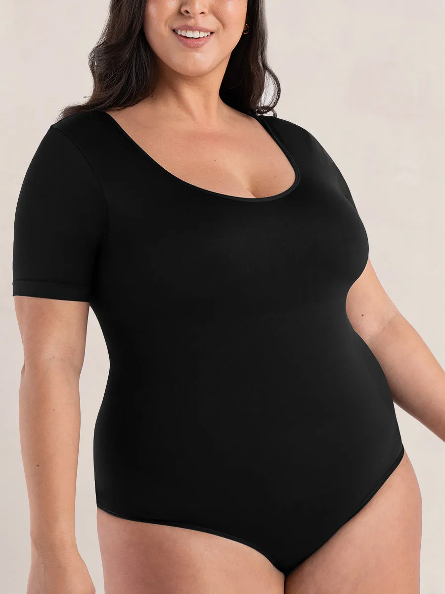 Shapermint Essentials All Day Every Day Short Sleeve Bodysuit SB