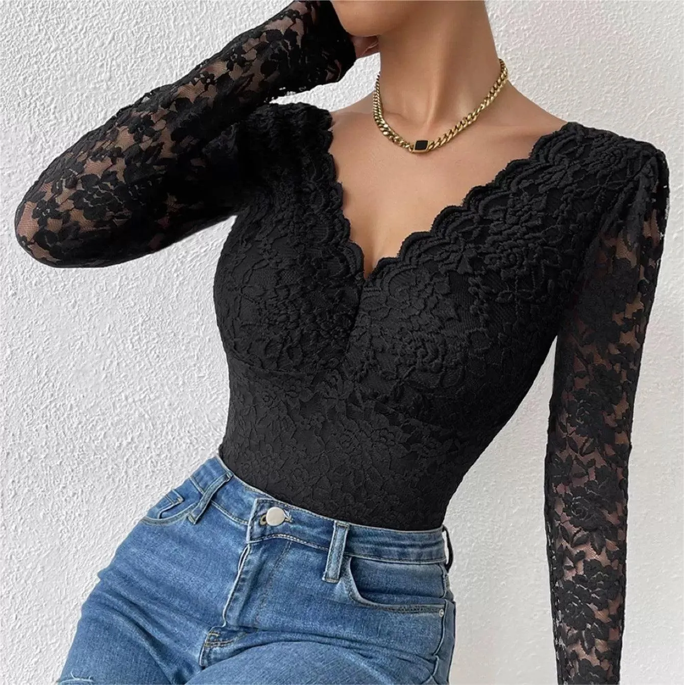 Sienna Lace Luxe Bodysuit