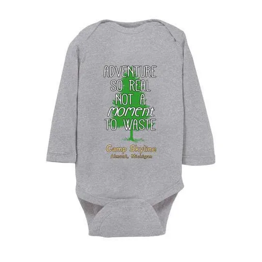 Skyline Adventure Long Sleeve Infant Bodysuit