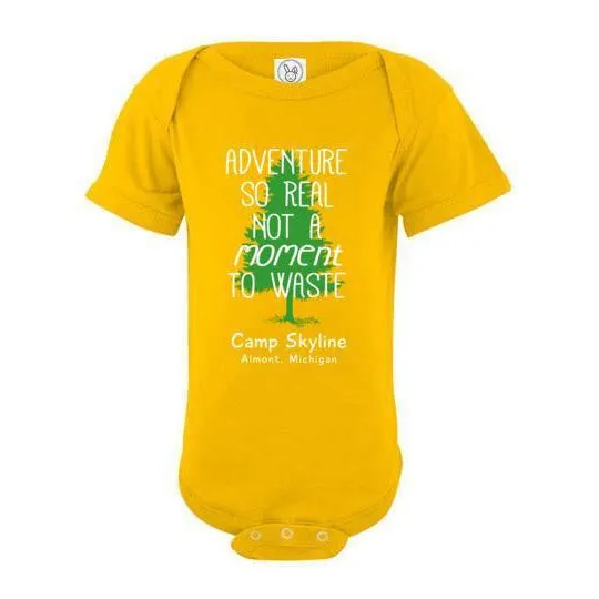 Skyline Adventure Short Sleeve Infant Bodysuit