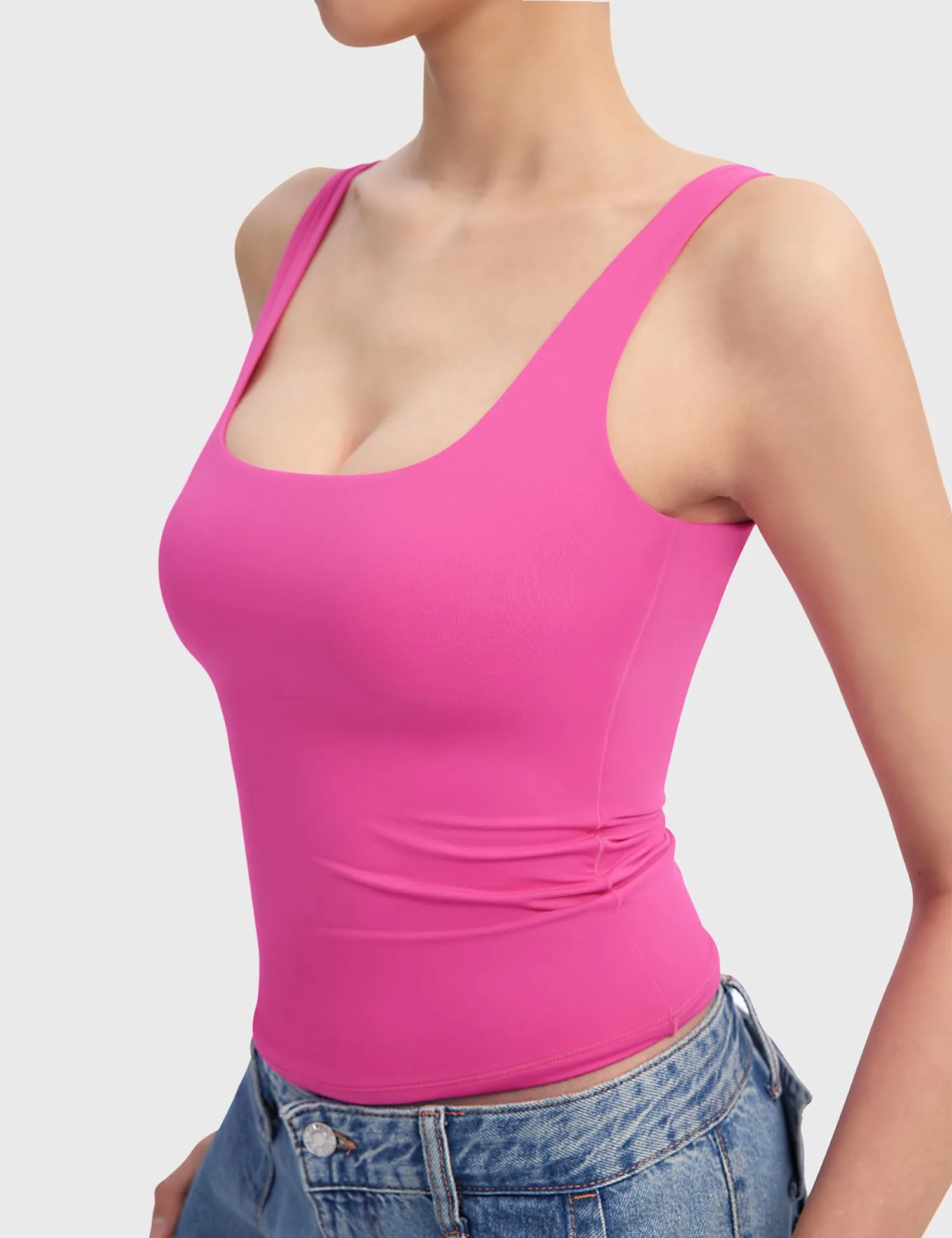 Square Neck Sleeveless Top