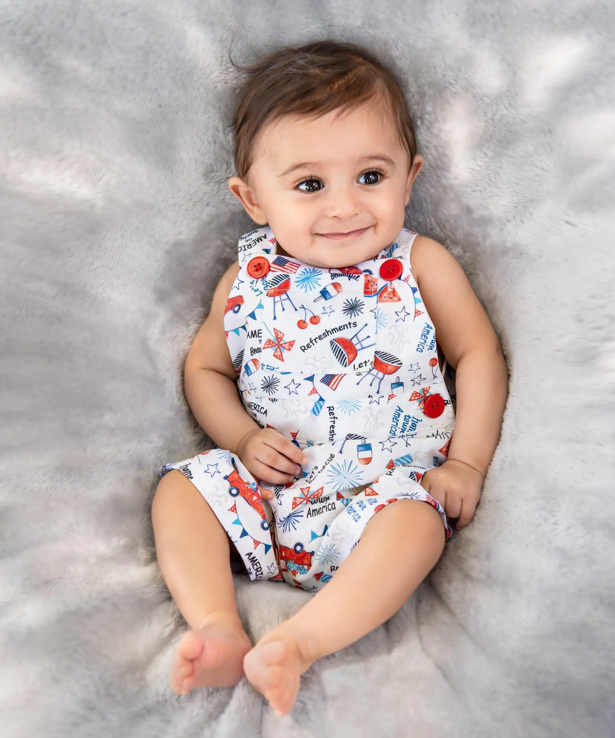 Stars And Stripes Romper