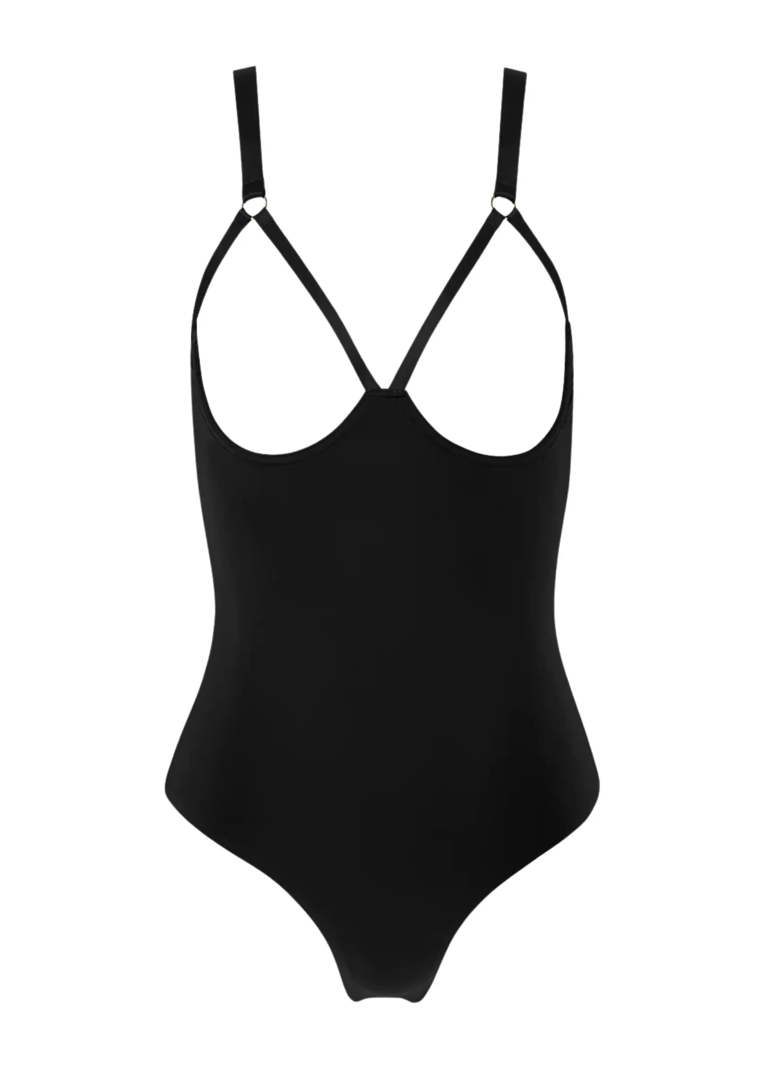 Tapage Nocturne Open Cup Bodysuit (Black)