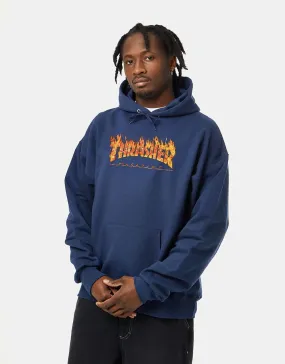 Thrasher Inferno Pullover Hoodie - Navy