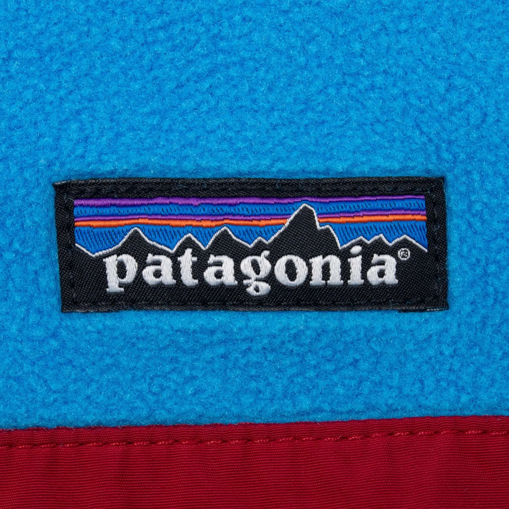 VINTAGE PATAGONIA BLUE SYNCHILLA SNAP T FLEECE PULLOVER JACKET 2000S XS