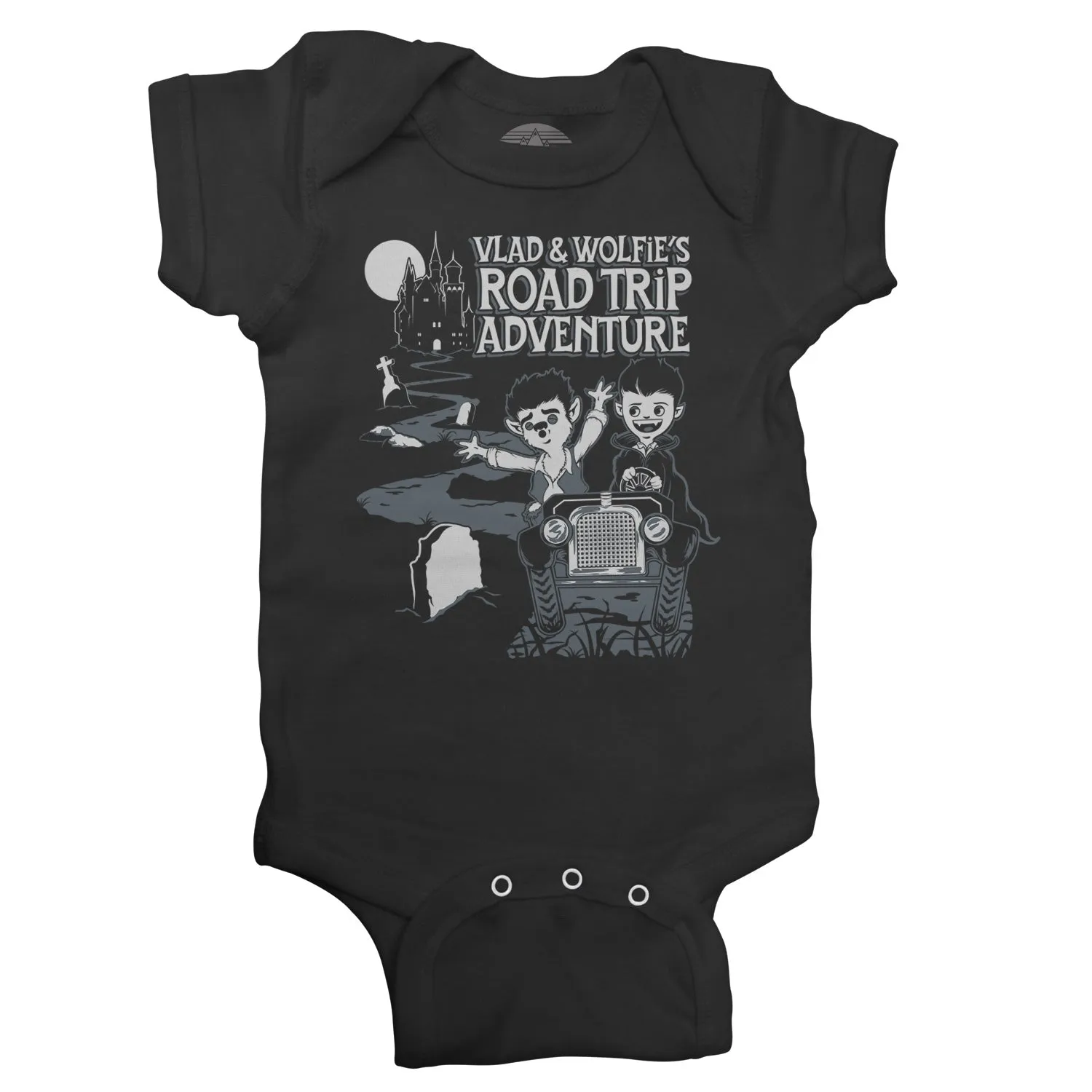 Vlad and Wolfie's Road Trip Adventure Infant Bodysuit - Unisex Fit