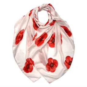 White Poppy Scarf