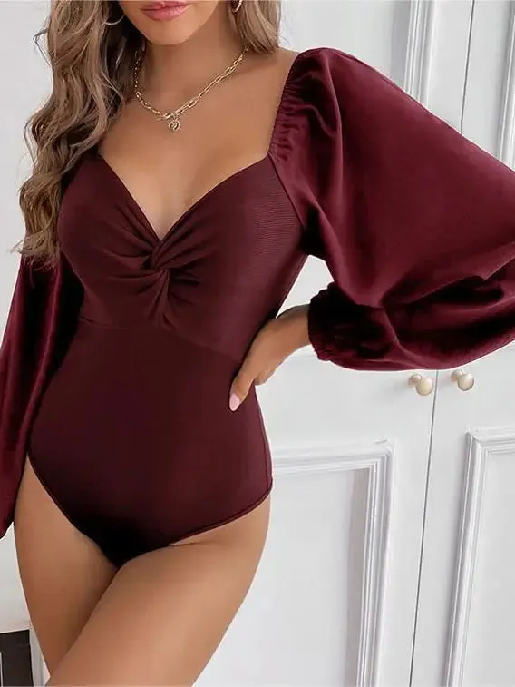 Wine Bodysuit