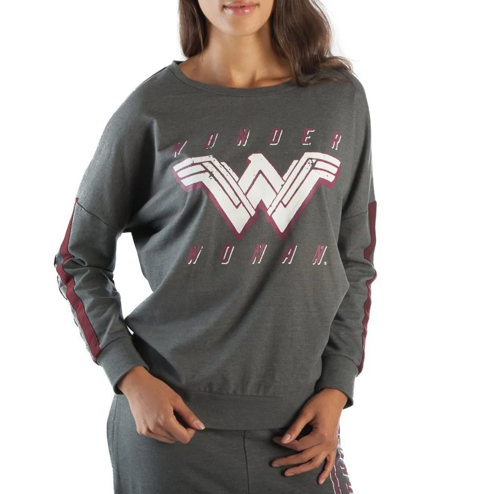 WONDER WOMAN LOGO LONGSLEEVE