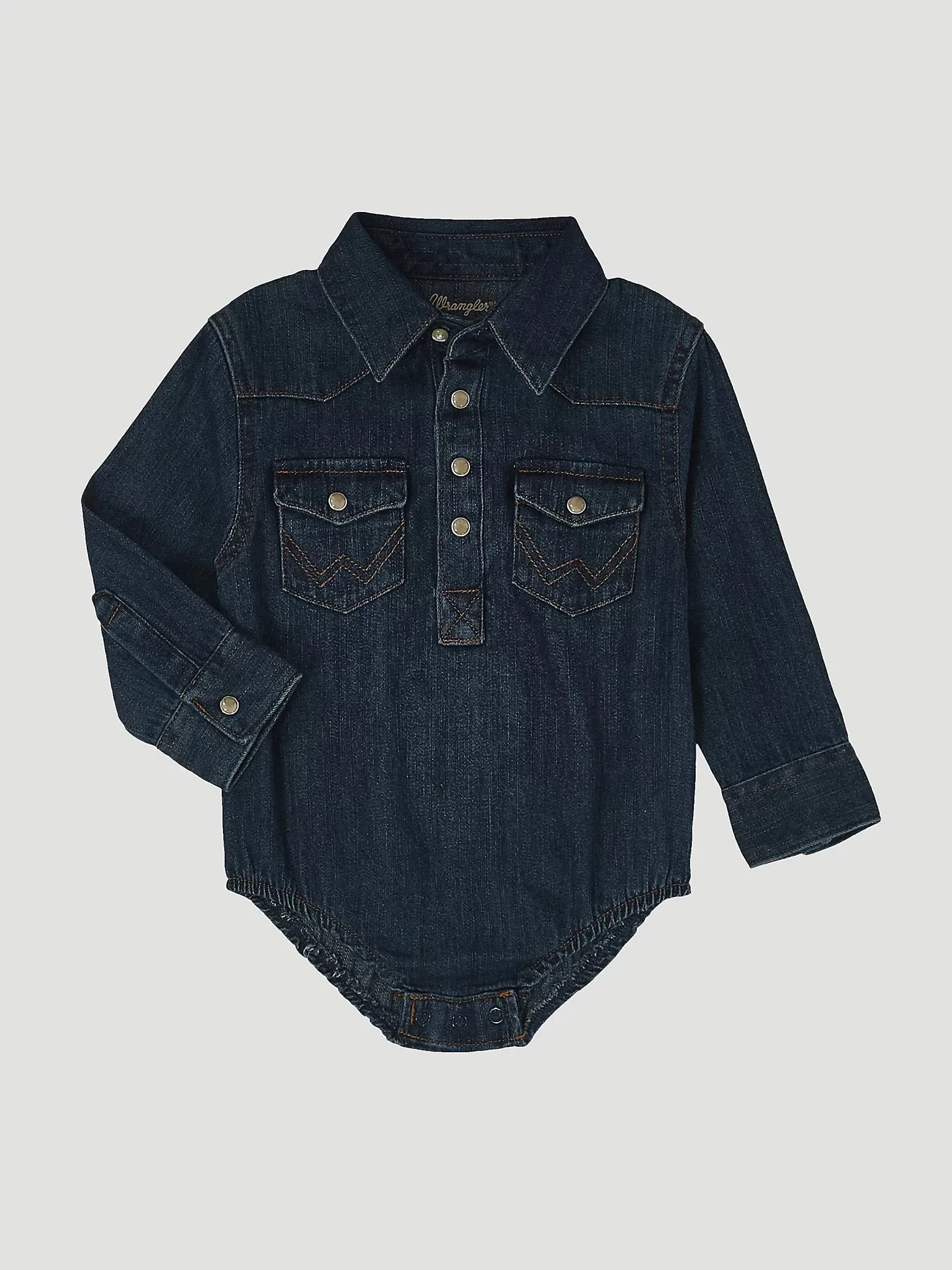 Wrangler Baby Boy Denim Body Suit