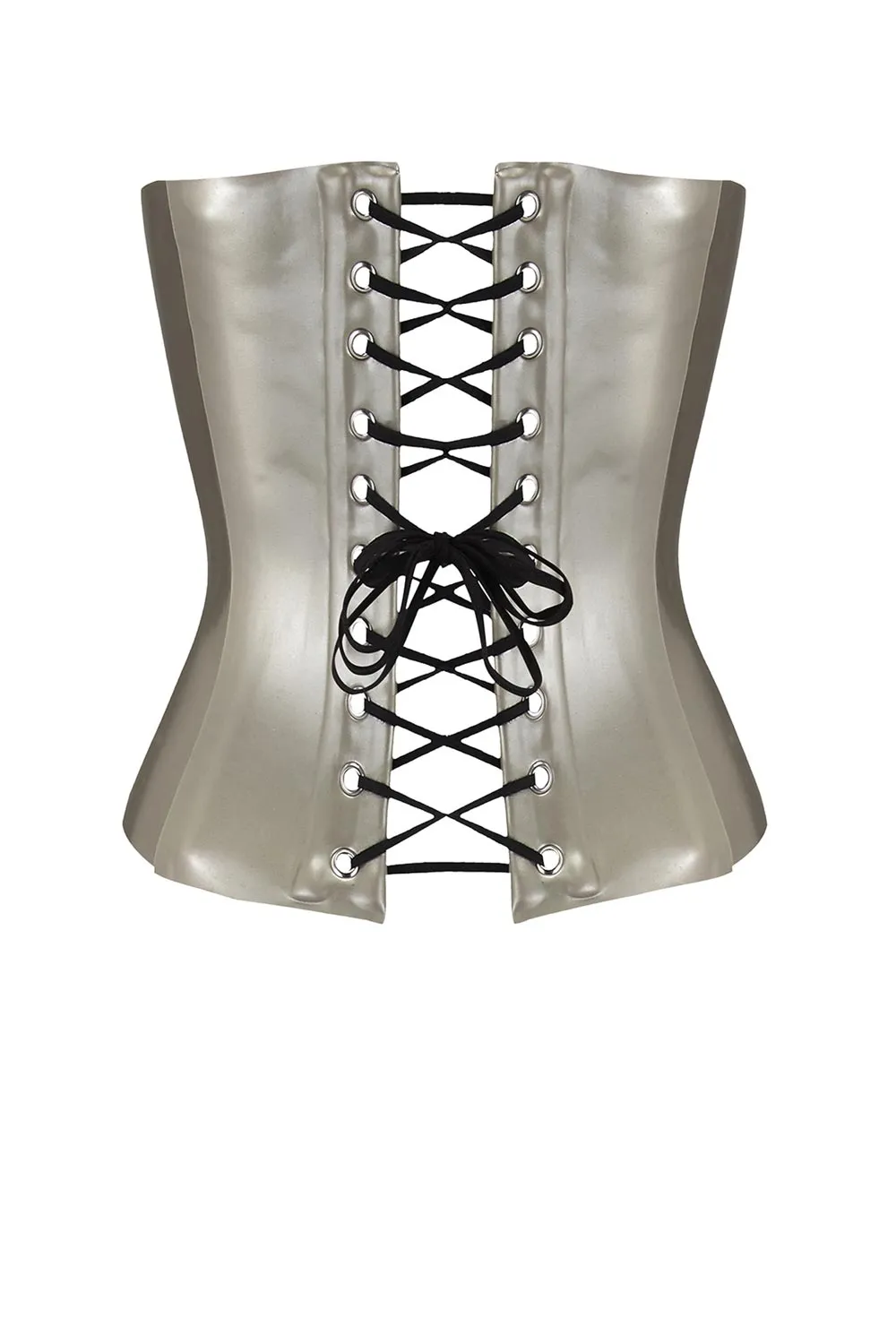 Zeta Zip Latex Corset